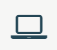 Icône d'un ordinateur portable bleu foncé